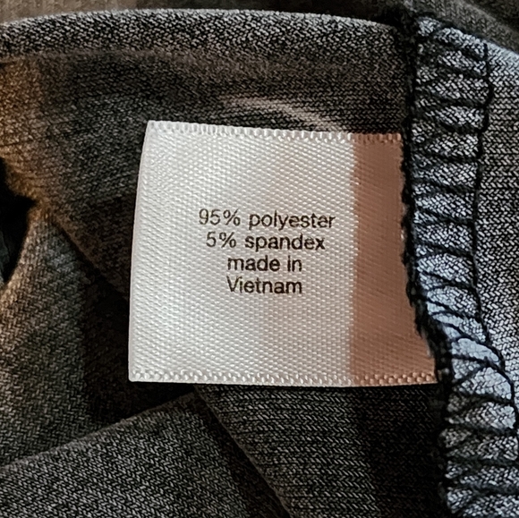 Lane Bryant Surplice Floral Blouse Black Short Sleeve Plus Size 14/16 Stretch - Picture 8 of 8